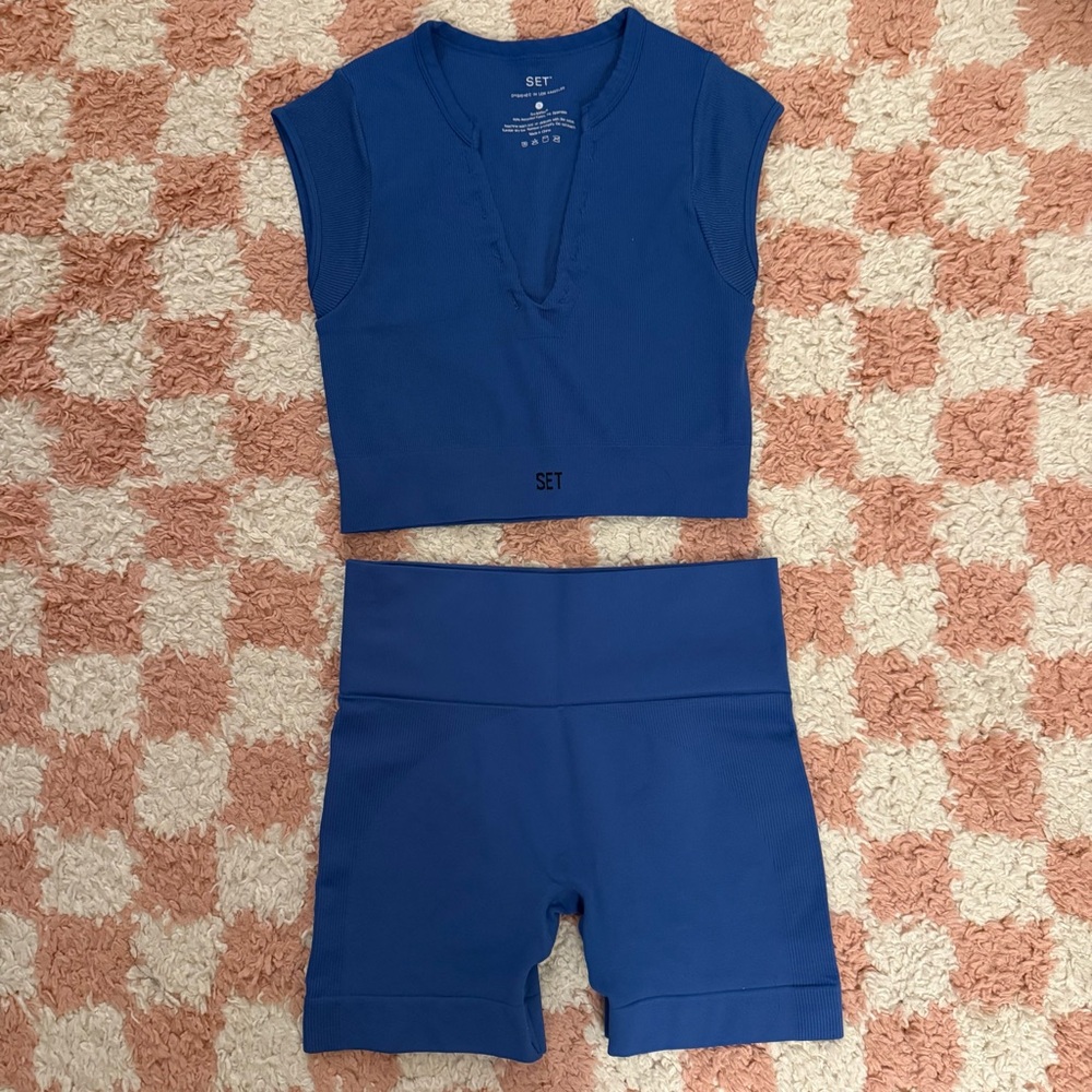 Blue Sculptflex SET active workout set